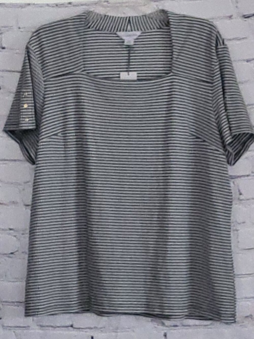 Liz Claiborne, Size XXL, White & Sage